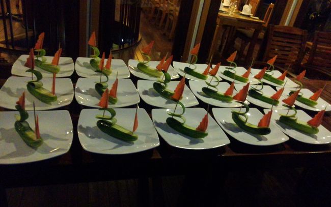 夕飯が準備されてました