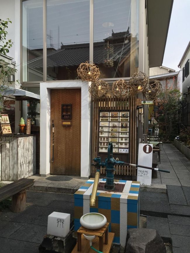 ランチはならまちへ。<br />4年前に来た事あるお店に。