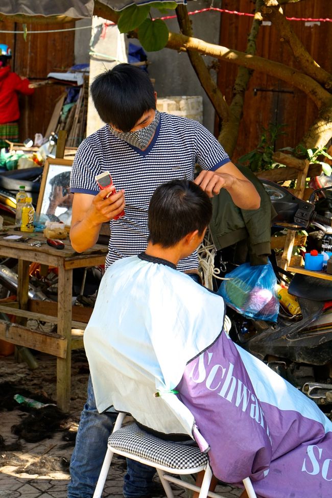 もちろん<br />青空床屋もありです