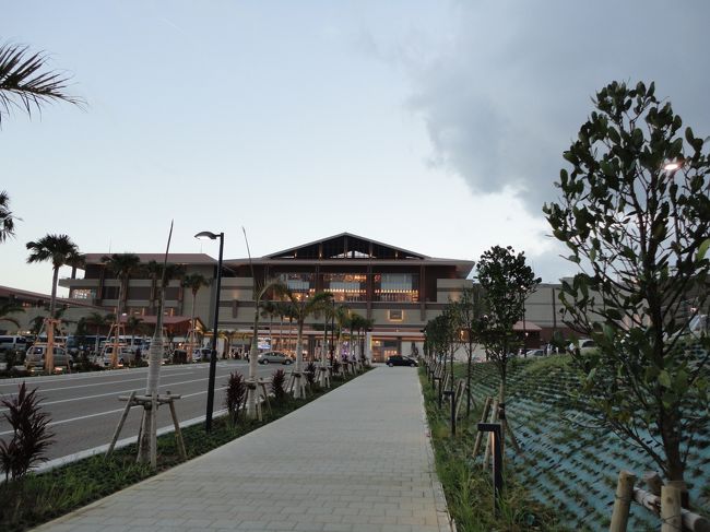 帰りのバスも1時間に一本ということで、乗り遅れてしまうと大変です(笑)<br /><br />外観を撮ったりしていると、意外に時間が近づいていきました。<br /><br /><br />ライカムの目の前には病院が建築されていました。