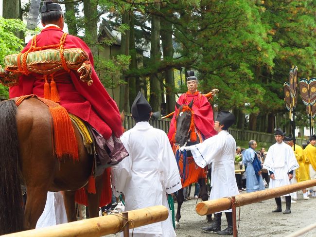 日光-6 東照宮 《百物揃千人武者行列》 D ☆騎乗の神官、稚児 日光-6 東照宮 《百物揃千人武者行列》 D ☆騎乗の神官、稚児