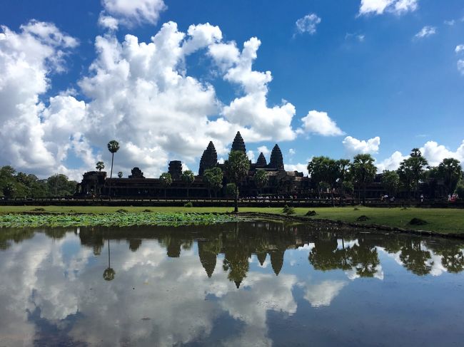 土日はボランティアはないので、自由時間です。ほとんどの人がシェムリアップ市内へ行きます。なので、土日を使ってアンコールワットも行けます！