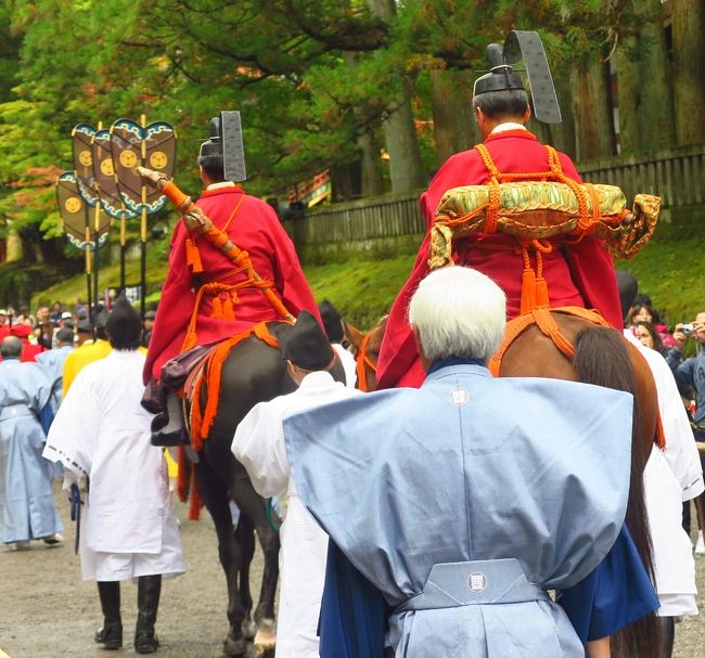 日光11 東照宮 〔百物揃千人武者行列〕 H 還御2/3 ☆大勢が神輿