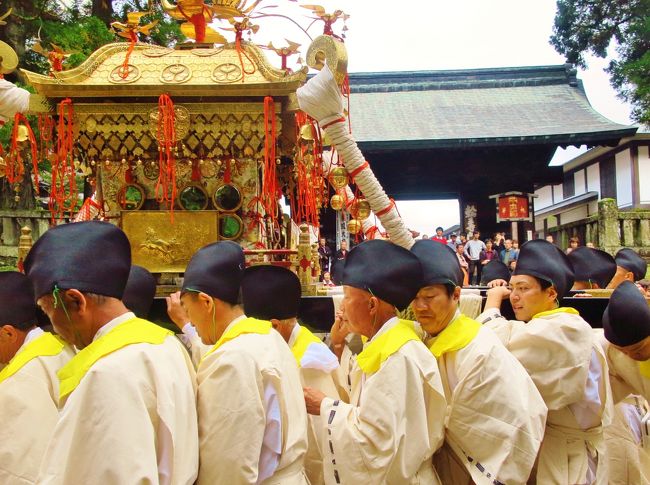 日光11 東照宮 〔百物揃千人武者行列〕 H 還御2/3 ☆大勢が神輿