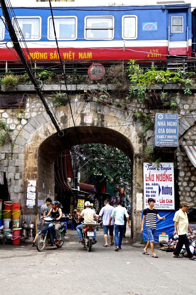 こんな所を通りながら