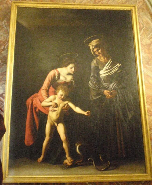 美術館巡り:ローマ・ボルゲーゼ宮殿美術館(33)でカラバッジョ、ラファエロやベルニーニの絵画、彫刻を堪能!!