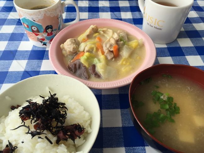 ダイビングショップさうすぽいんとの昼食