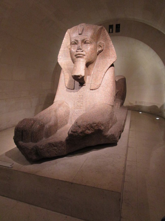 ルーブル美術館 古代エジプト 夫婦像 レプリカ