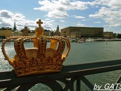 王冠のオブジェがあるシェップスホルメン島を目指します。