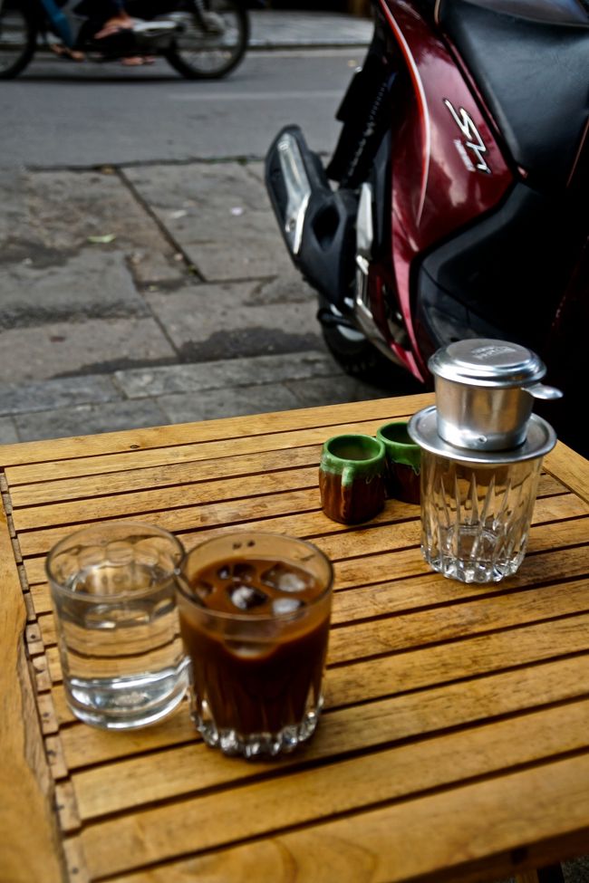 近くにあった<br />コーヒー屋さんでお茶して