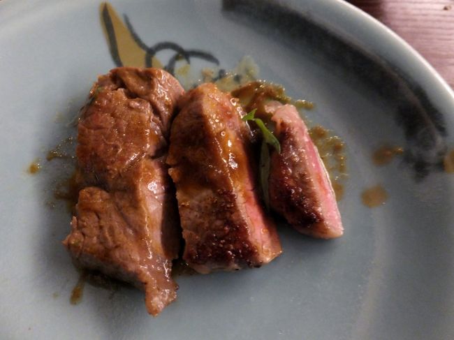  シャリアピンステーキ <br />アップで<br />