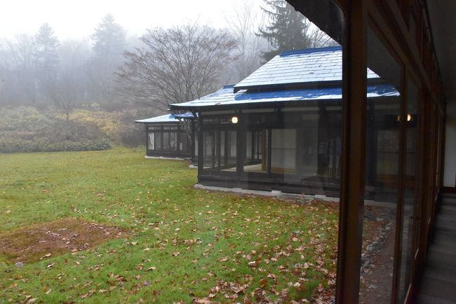 雁行形に並ぶ部屋<br />