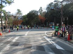 奈良マラソン2015
東大寺前を右折して奈良公園