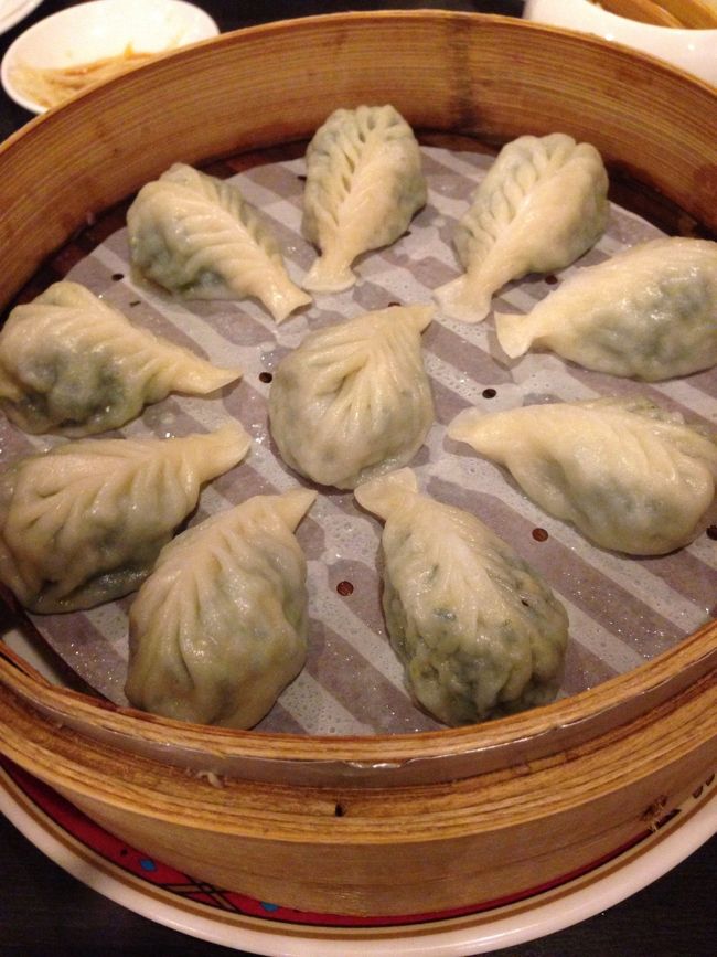 野菜蒸し餃子