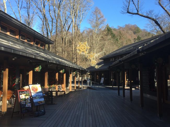 ハルニレテラスに到着♪朝10時前