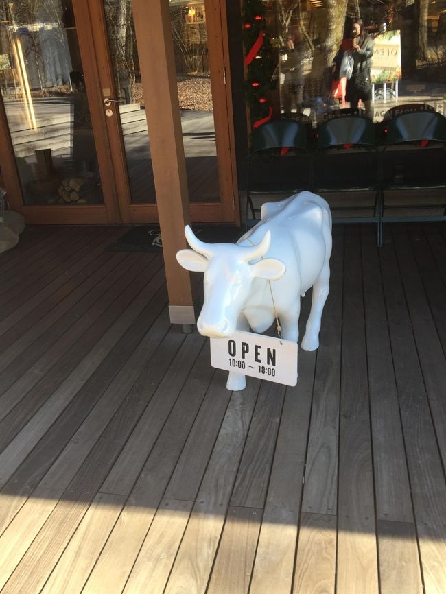 牛オブジェかわいい♪