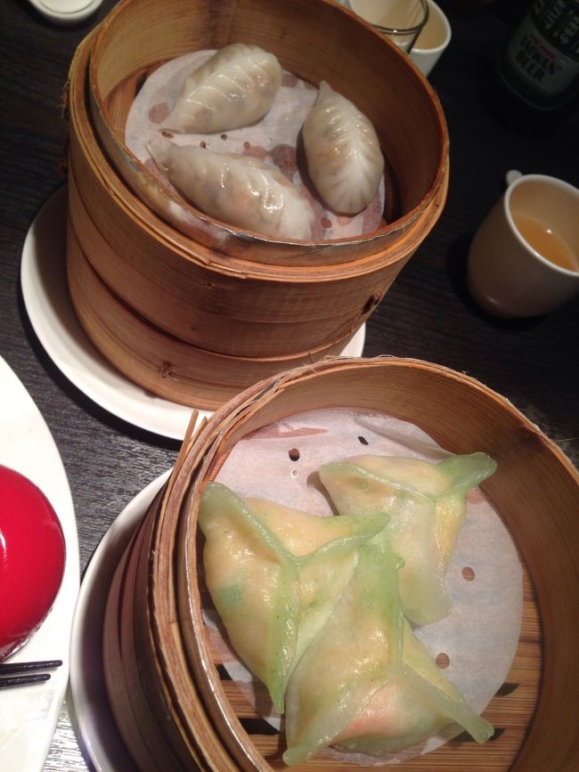 ヘチマ入り蒸し餃子