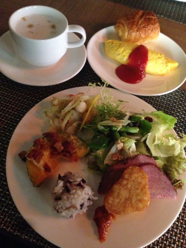 ３日目<br />朝食ビュッフェからスタート<br />