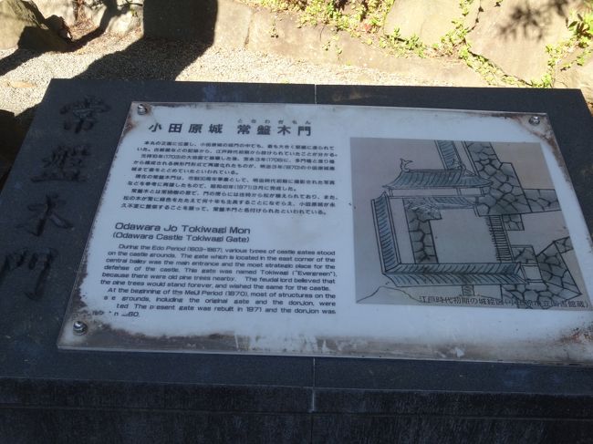 江戸時代初期の城絵図「常盤木門」