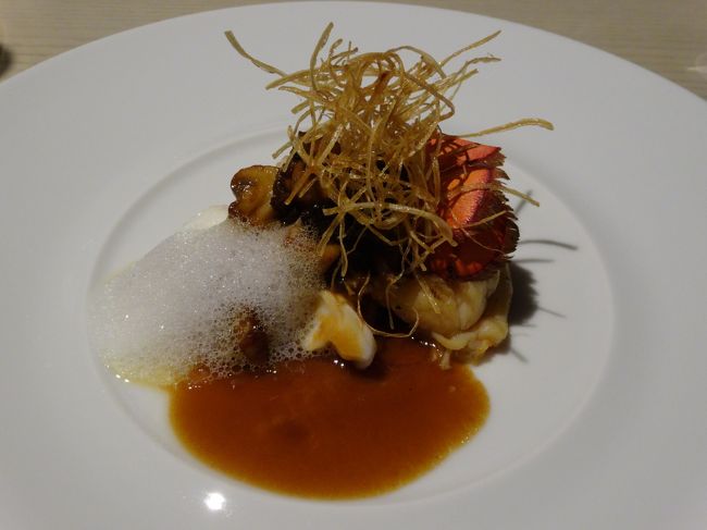 平目とオマール海老、やはり決め手はソースだね