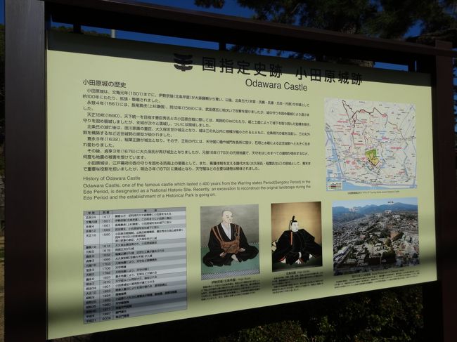 続いて向かった先は、小田原城！