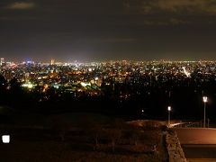 旭山記念公園。少し高い位置から札幌の市街地の夜景が見られる。
最も藻岩山に比べればはるかに標高も低いのでまた違った景観を楽しめる。