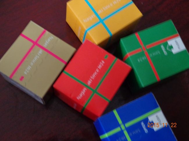 アミュプラザの「福砂屋」でかすていら。