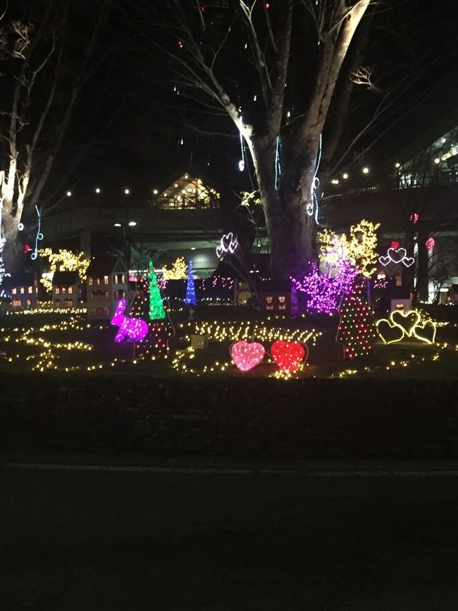 軽井沢駅前イルミネーション