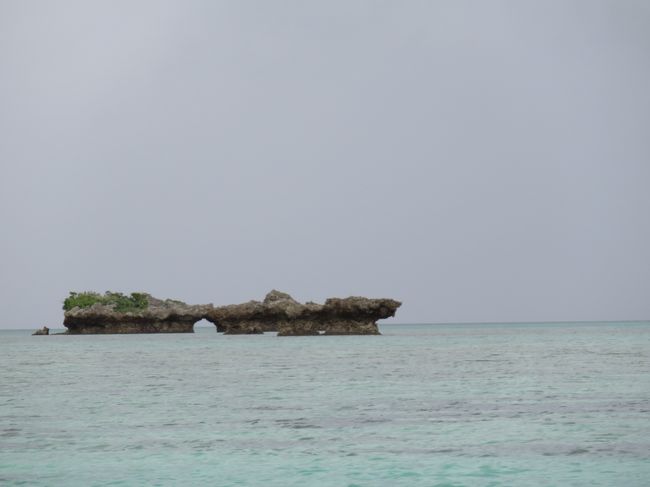 面白い岩がところどころに