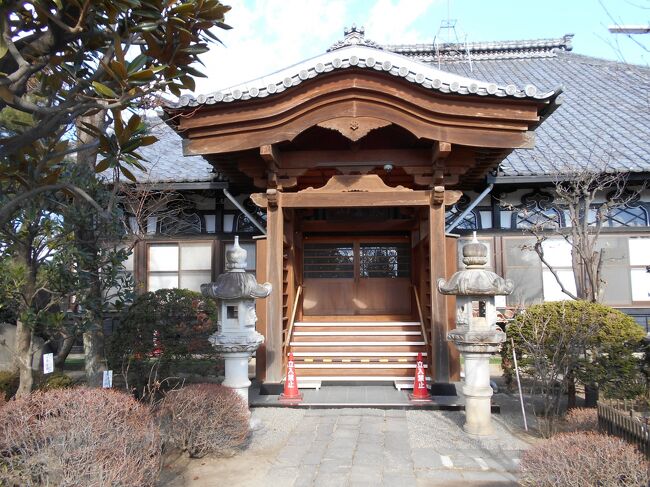 上野総社 陪臣から大名へ出世した総社初代藩主秋元長朝が父景朝を供養するために開基した元景寺散歩
