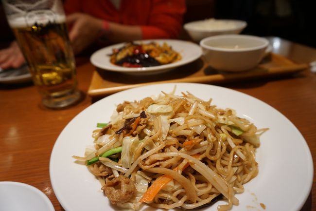 いつもの紅虎。ただ、時間が遅く、点心系が食べられずちょっと残念。