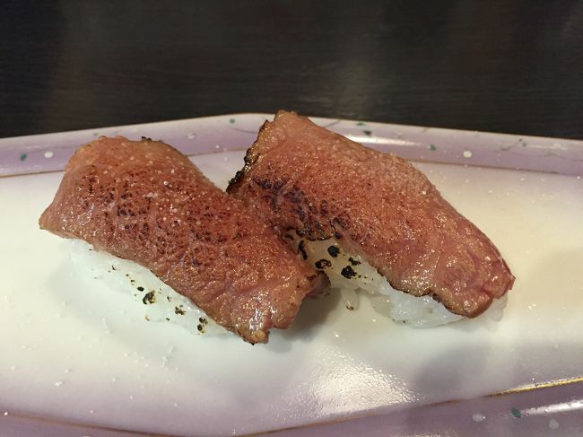 飛騨牛のお寿司。