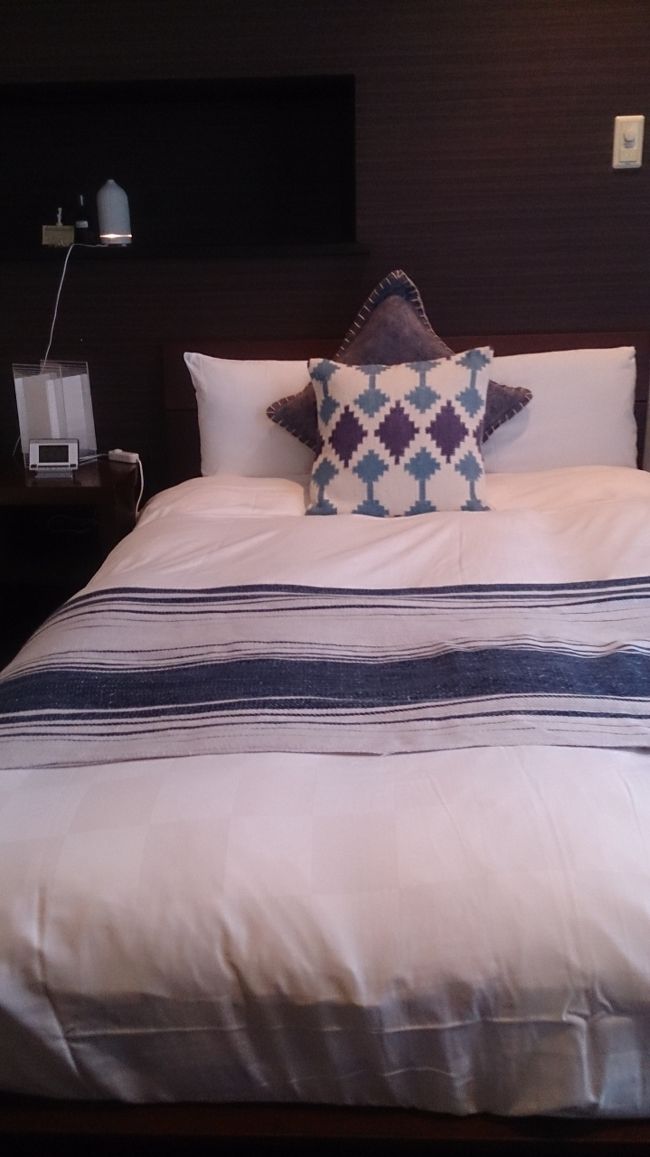 ホテルへやって参りました〜<br />★ザ ビーチテラスホテル<br />楽しみにしておりました。<br />広々ツイン。うむ、良し。<br />ただ曇天だから…テンション上がらないなぁ。