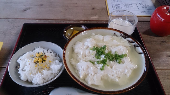 ゆし豆腐セット<br />あぁ、優しい。