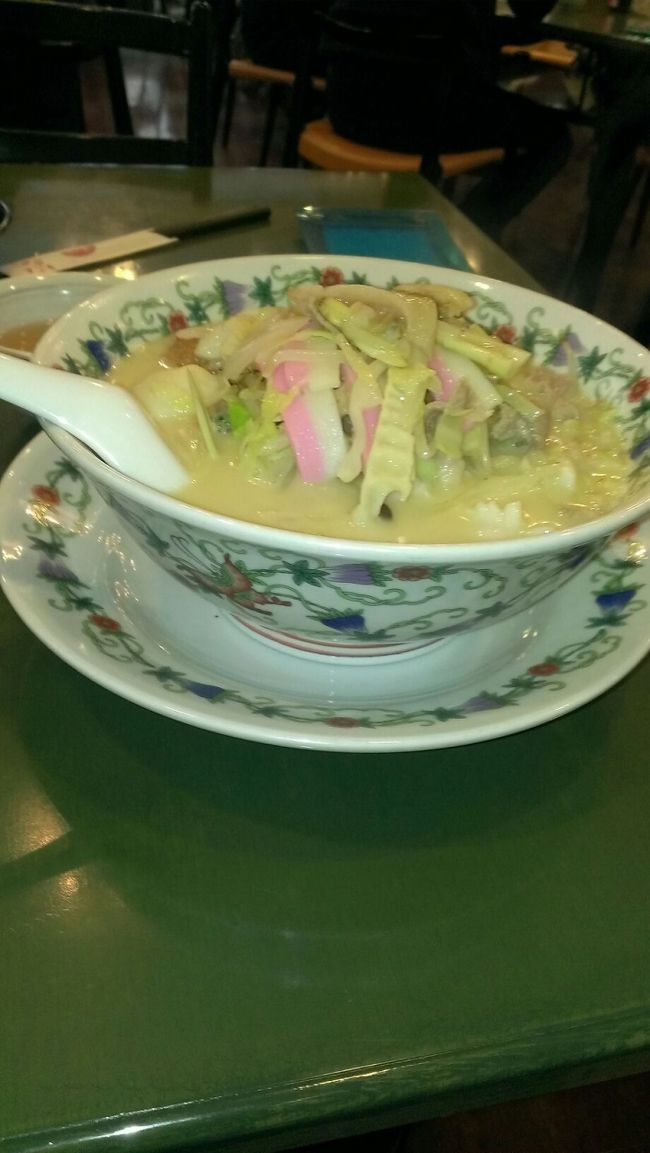 特製ちゃんぽんを頂きました。美味しくて満足です。