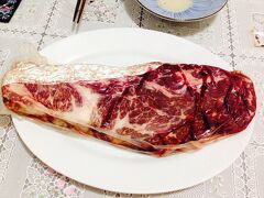 これはブラジルのヤクルト牧場で育てられた和牛肉。