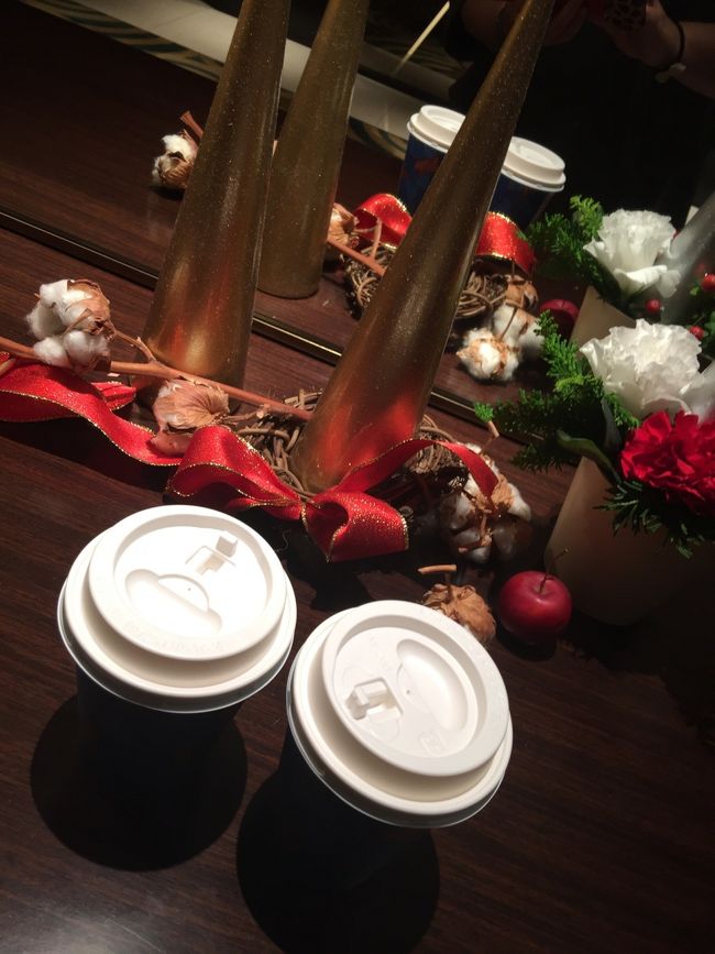 レストランで帰りドリンクテイクアウトサービスが♪<br /><br />嬉しいサービス(^-^)