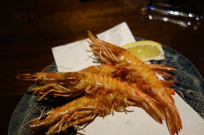 車エビの塩焼き