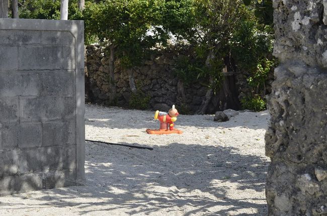 <br />お庭にアンパンマン発見！