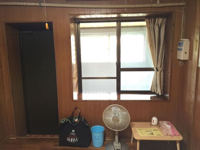 クーラーはコイン式で60分100円。<br />まあ扇風機でことたりましたが。<br />