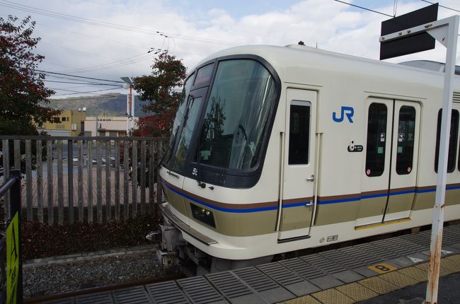 これから乗る9:37発大和路快速は221系電車で運行です。