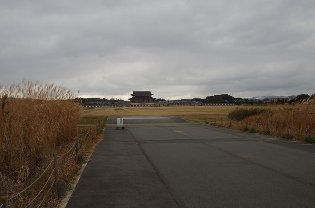 第一次朝堂院に入ってきます。