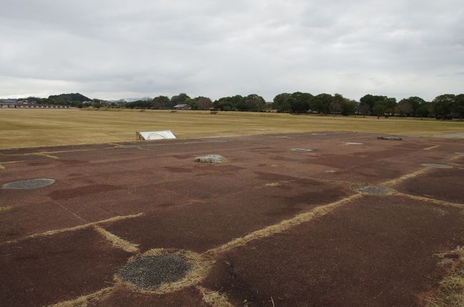 第一朝堂院の建物の基石が残っていました。<br /><br />ここは平城京で一番大切な場所。政策を決めたり、元日や節句のお祝いしたり、国外からのお客をもてなす宴会が行われた場所。まさに当時の政治の最先端の場所でした。<br /><br />天皇はこれからいく大極殿に。臣下はこの朝堂院に並んで行事を行ったそうです。