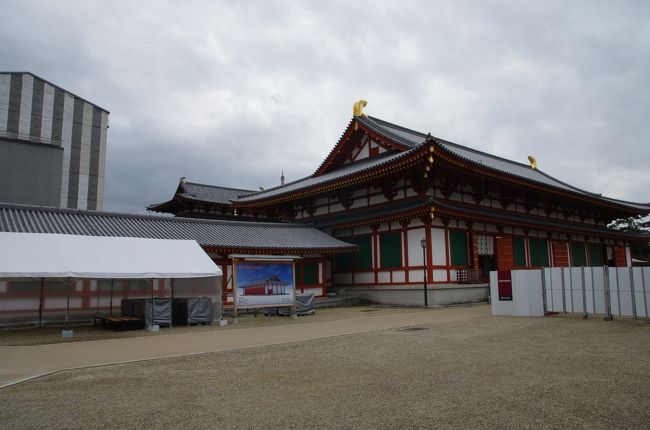 なんかあっちゃこっちゃ工事してます<br />大講堂の前も工事中。<br />んんん？？？