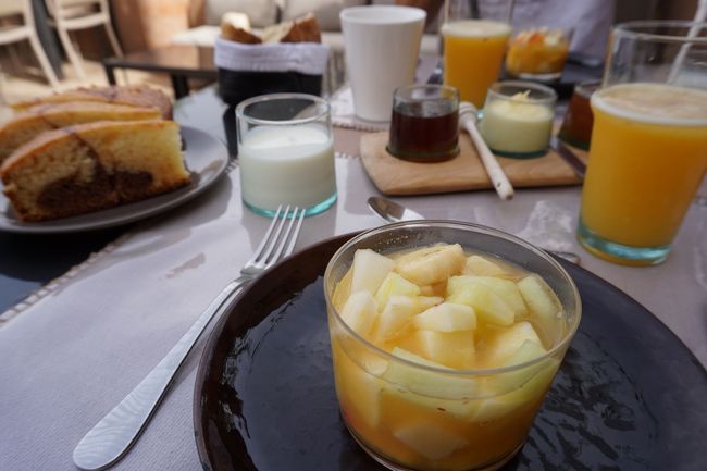 2015年8月9日【4日目】<br />朝ご飯。