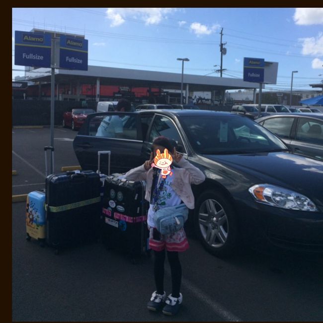 荷物を積み込んで〜<br />夏仕様の服装に着替えます。