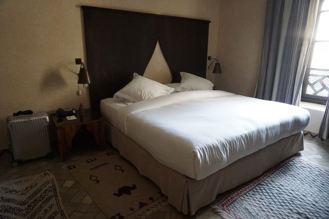 お部屋です。一番安い部屋を予約していたと思うのだけれど、チェックインの際に、「アップグレードしておいたよ!!!」とのこと。ありがたいです!!!