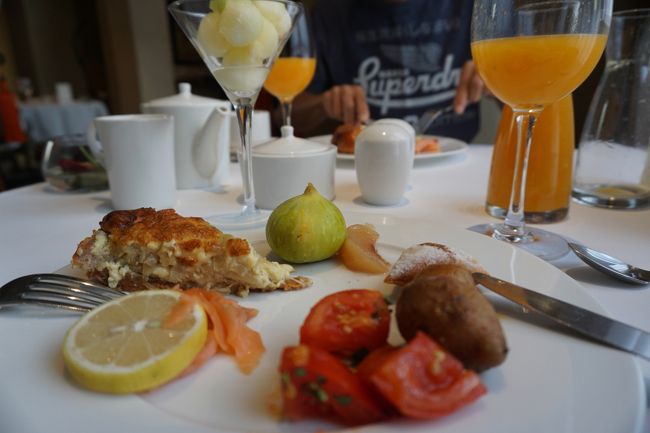 2015年8月14日【9日目】<br />朝食を。オレンジジュースがおいしい!!!