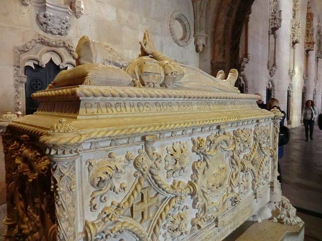 バスコ・ダ・ガマの石棺＠ジェロニモス修道院
