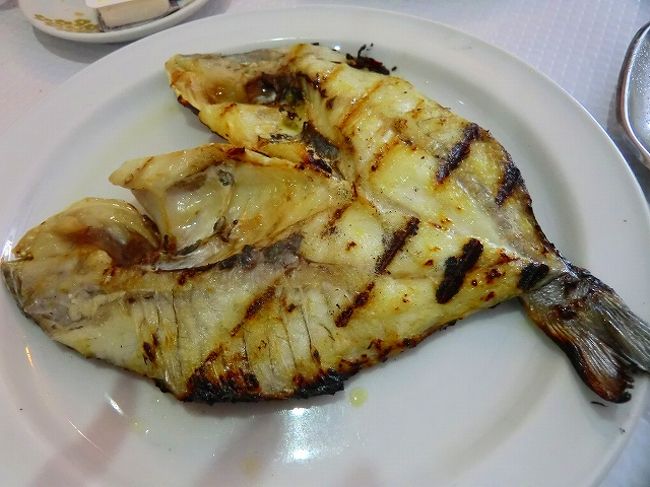 ドリーのグリル＠Rest.Rota do Infante（ベレン）<br />タイとかアジの塩焼きのような素朴な味。